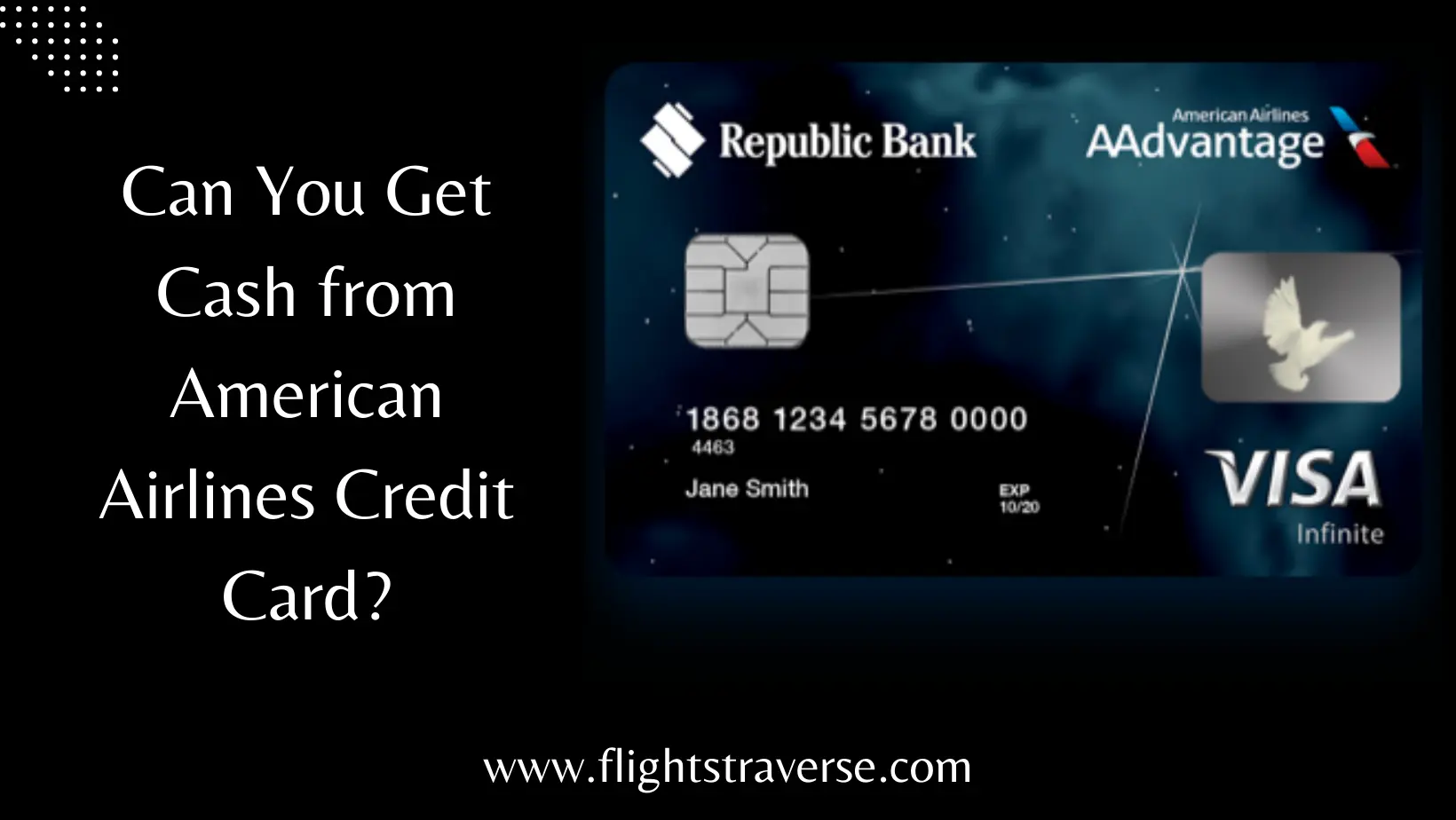 Can You Get Cash from American Airlines Credit Card?
